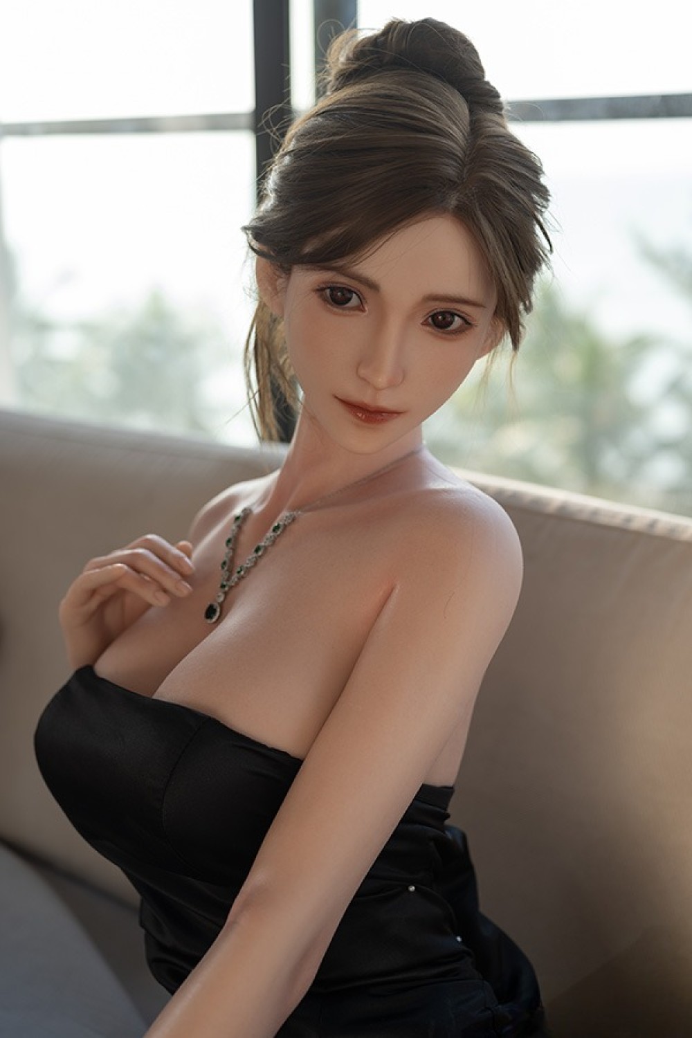 Real Girl 171cm Eカップ DF1ヘッド 掲載画像は フルシリコン製ラブドール