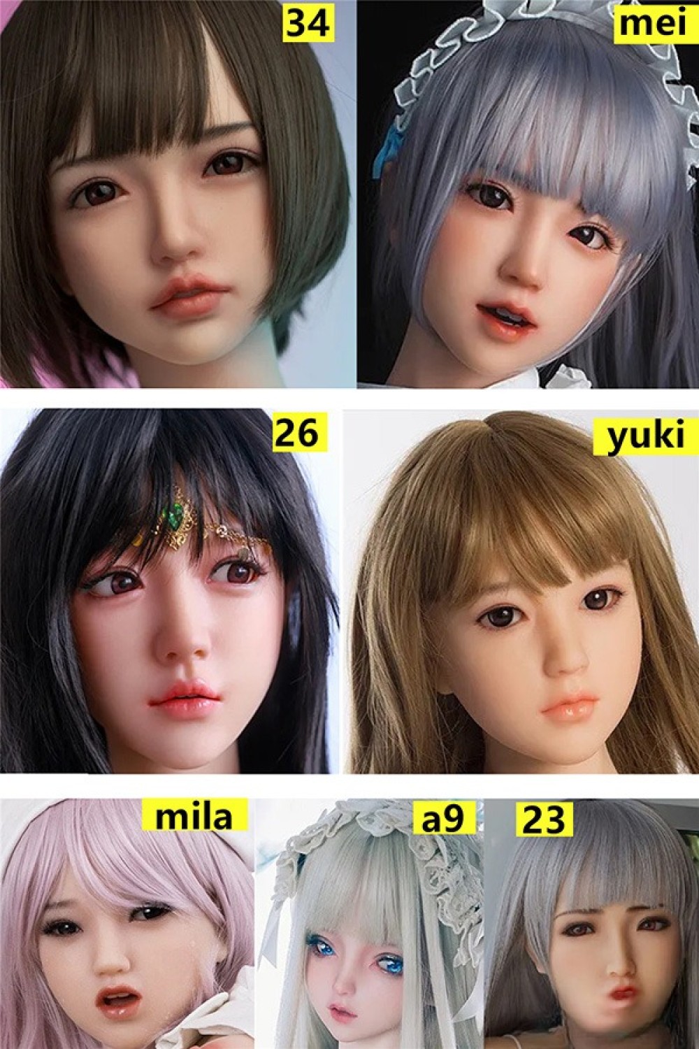 Sanhui Doll カスタマイズ専用ページ ボディ選択可能 組み合わせ自由 フルシリコン製ラブドール