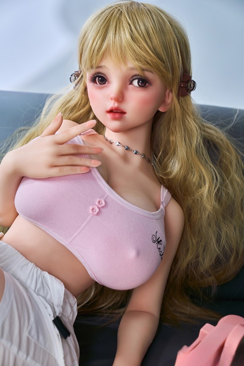 Sanhui Doll 103cm Gカップ 巨乳 シームレス #1ヘッド フルシリコン製ラブドール