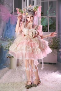 Sanhui Doll 105cm Eカップ シームレス #5ヘッド フェイシャルEX 機能選択可 フルシリコン製ラブドール