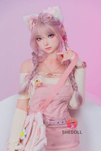 SHEDOLL 168cm Dカップ 江小棠（Jiang Xiaotang）2.0 ヘッド及びボディー材質選択可能【超軽量版ボディ33Kg】掲載画像は フルシリコン製ラブドール
