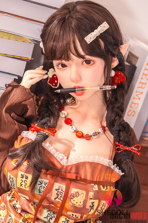 SHEDOLL 145cm Gカップ 艾琳（Ailin）ヘッド及びボディー材質選択可能 掲載画像は フルシリコン製ラブドール