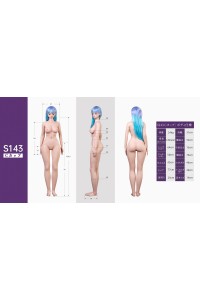 Sino Doll 最新作【戦闘機】143cm Kカップ S58 凛墨(Linmo)ヘッド 実践向け 掲載画像はリアルメイク付き 顔は蝋人形メイク付き フルシリコン製ラブドール