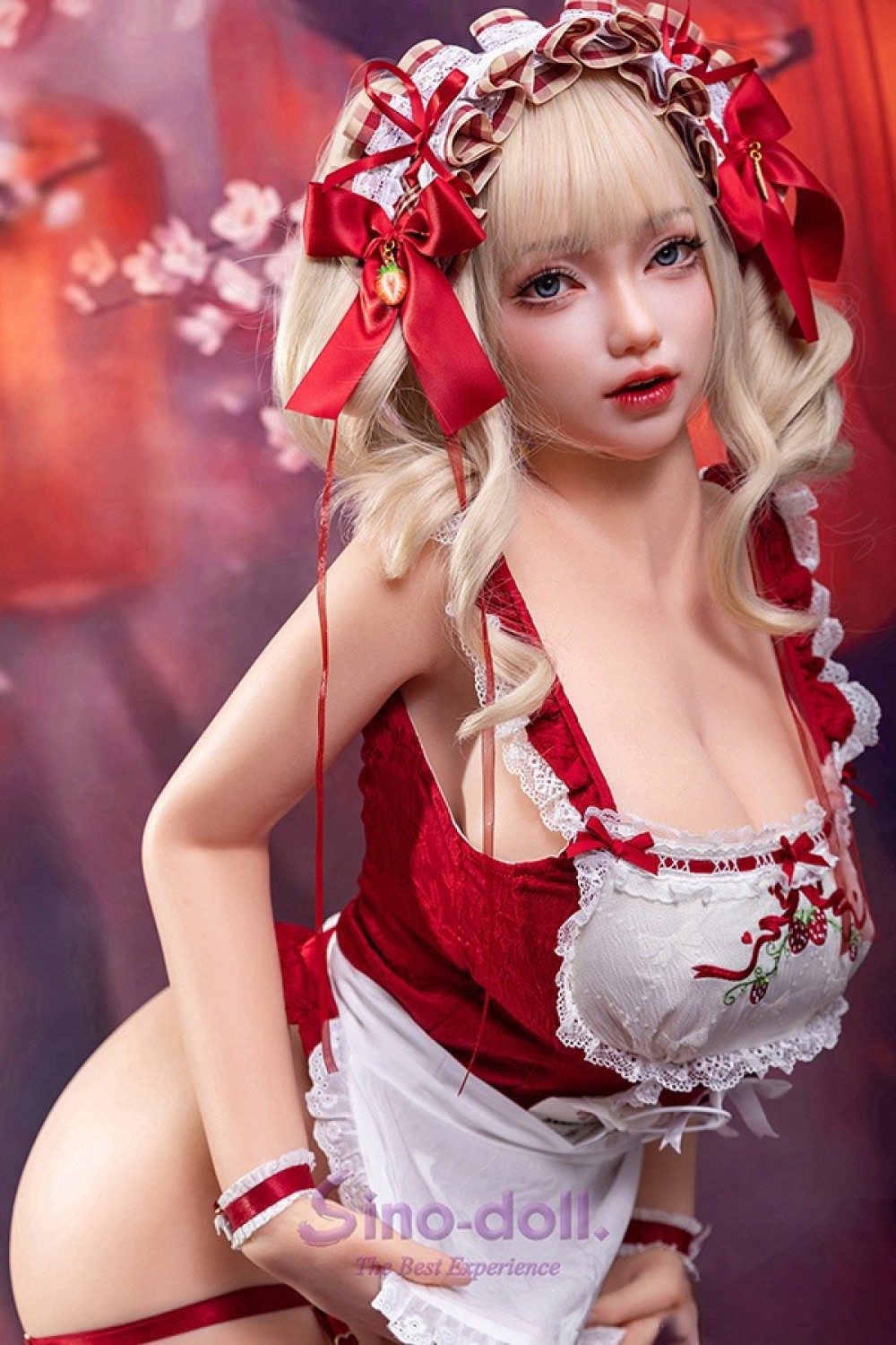 Sino Doll 最新作【戦闘機】159cm Iカップ S51 凛橙ヘッド 実践向け 掲載画像はリアルメイク付き フルシリコン製ラブドール