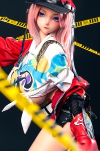 Sino Doll 最新作【戦闘機】143cm Kカップ S52 凛青(Linqing)ヘッド 実践向け 掲載画像はリアルメイク付き 顔は蝋人形メイク付き フルシリコン製ラブドール