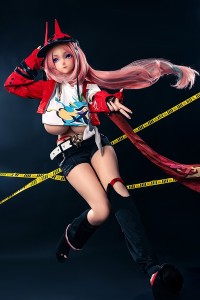 Sino Doll 最新作【戦闘機】143cm Kカップ S52 凛青(Linqing)ヘッド 実践向け 掲載画像はリアルメイク付き 顔は蝋人形メイク付き フルシリコン製ラブドール