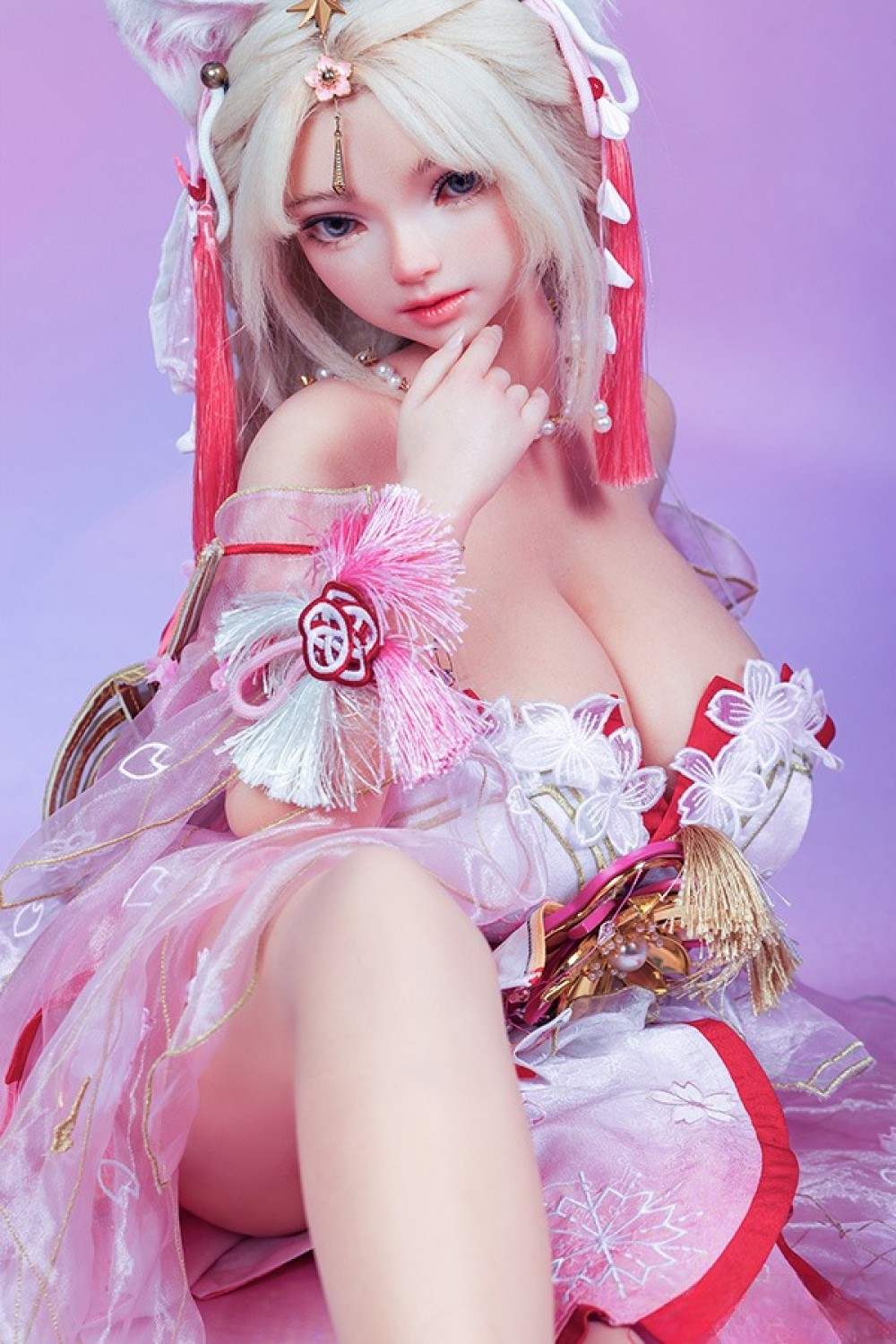 Sino Doll 最新作【戦闘機】143cm Kカップ S58 凛墨(Linmo)ヘッド 実践向け 掲載画像はリアルメイク付き 顔は蝋人形メイク付き フルシリコン製ラブドール
