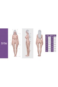 Sino Doll【戦闘機】156cm Eカップ ST17ヘッド 実践向け 掲載画像はリアルメイク付き フルシリコン製ラブドール