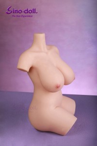 Sino Doll【戦闘機】47cm Eカップ B49 トルソー 実践向け 極みソフト 大型オナホフィギュア 掲載画像はリアルメイク付き フルシリコン製ラブドール