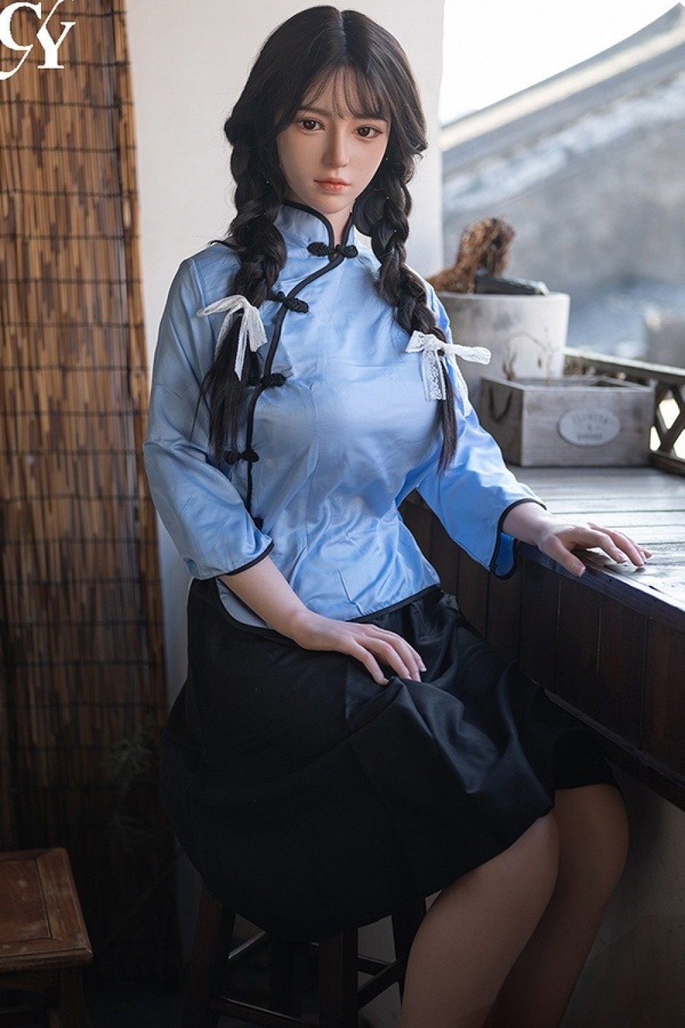 TOP-CYDOLL 167cm Dカップ Wanヘッド フルシリコン製ラブドール