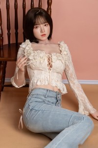 Top Sino 最新作【TYPEグラビア】167cm Eカップ T38米木 Mimuヘッド 実践向け 超擬真の肌テクスチャ 生身の人間仕上げ着色 掲載画像はアートワークカスタム版 フルシリコン製ラブドール