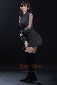 Top Sino 最新作【TYPEグラビア】167cm Eカップ T41 米菊（Miju）ヘッド 実践向け 超擬真の肌テクスチャ 生身の人間仕上げ着色 掲載画像はRRS+メイク付き フルシリコン製ラブドール