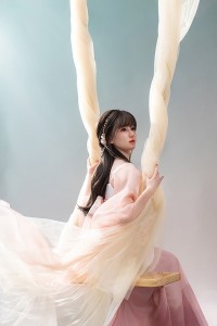 Top Sino【TYPEグラビア】T1230 123cm T1F米悠 miyouヘッド ミニ子 シームレス仕様 掲載画像はアートワークカスタム版 フルシリコン製ラブドール