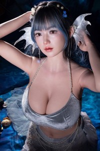 蛍火日記 165cm Max Cカップ 千島（Qiandao）メイク④ヘッド リアル皮膚付き フルシリコン製ラブドール