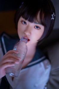 WAXDOLL 154cm Aカップ #GE43ヘッド リアルメイク付き フルシリコン製ラブドール