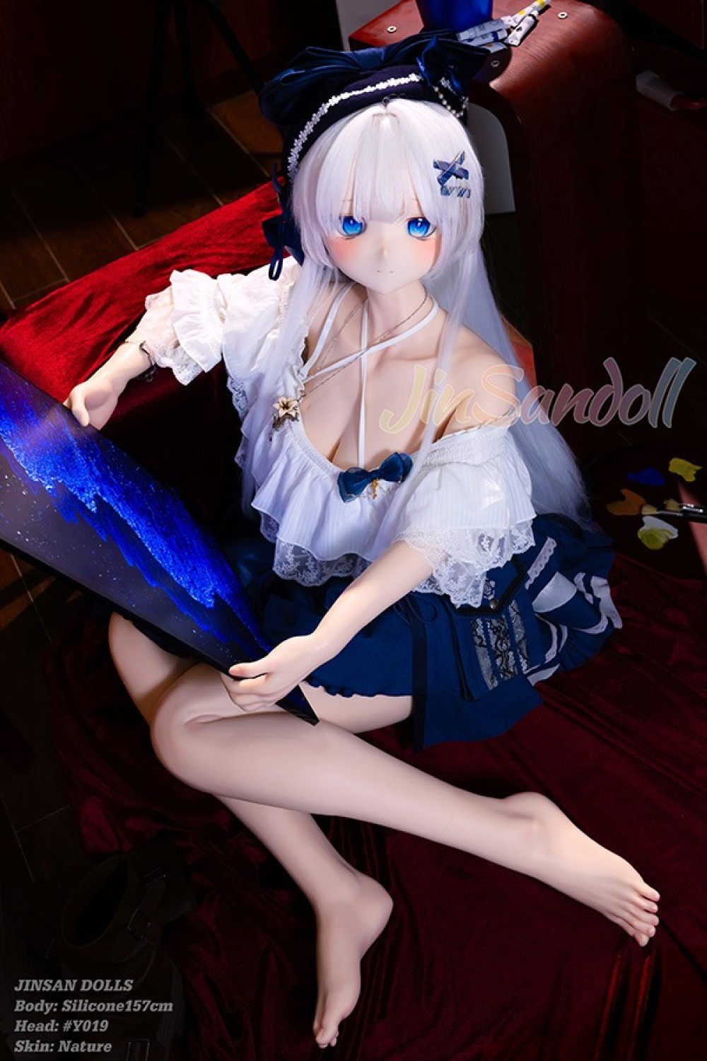 WM Doll 157cm Bカップ #Y019ヘッド ソフトビニール製ヘッド+シリコン製ボディ アニメドール