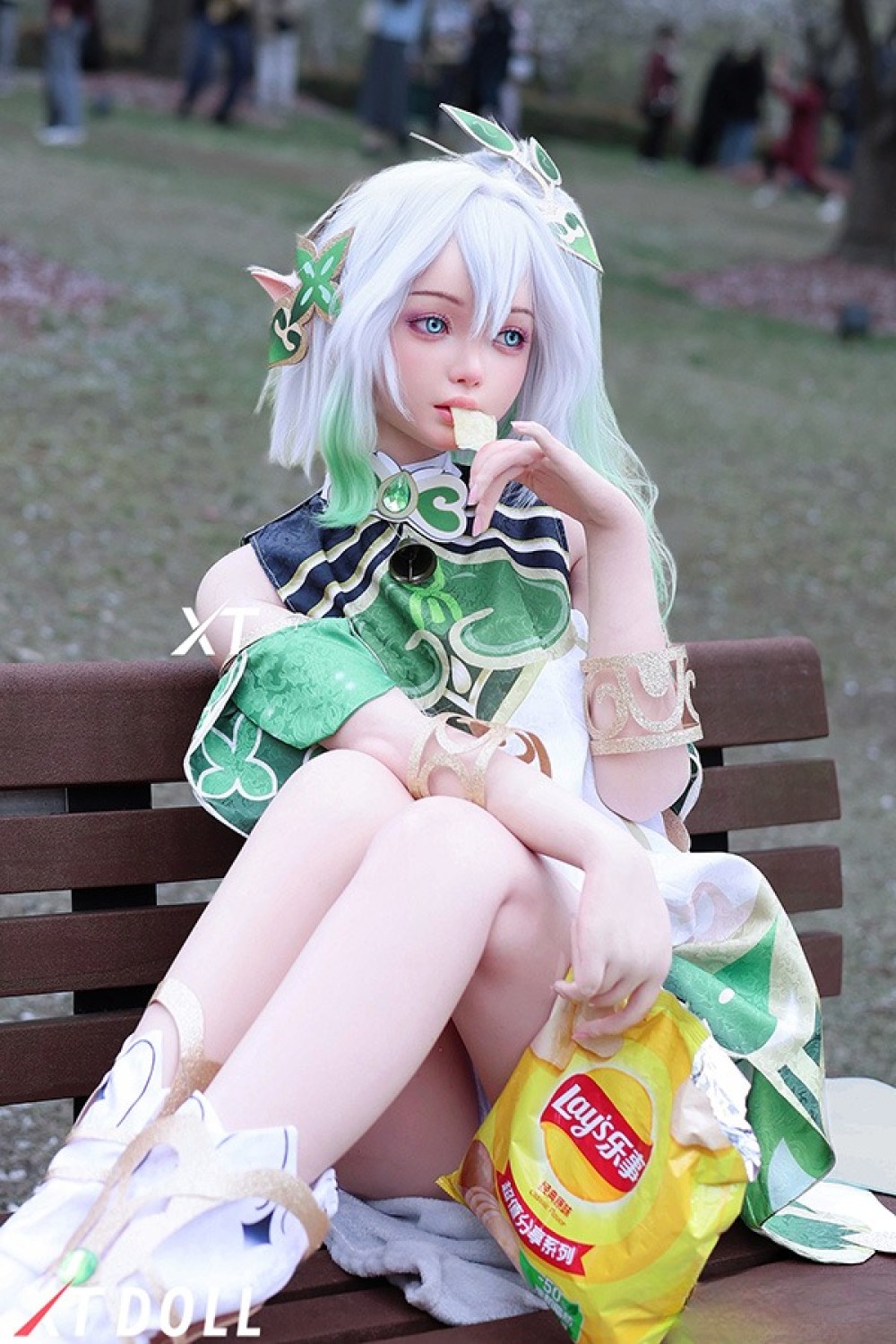 XT DOLL 164cm Cカップ Kalaヘッド 目の開閉機能付き 軽量化ボディ フルシリコン製ラブドール