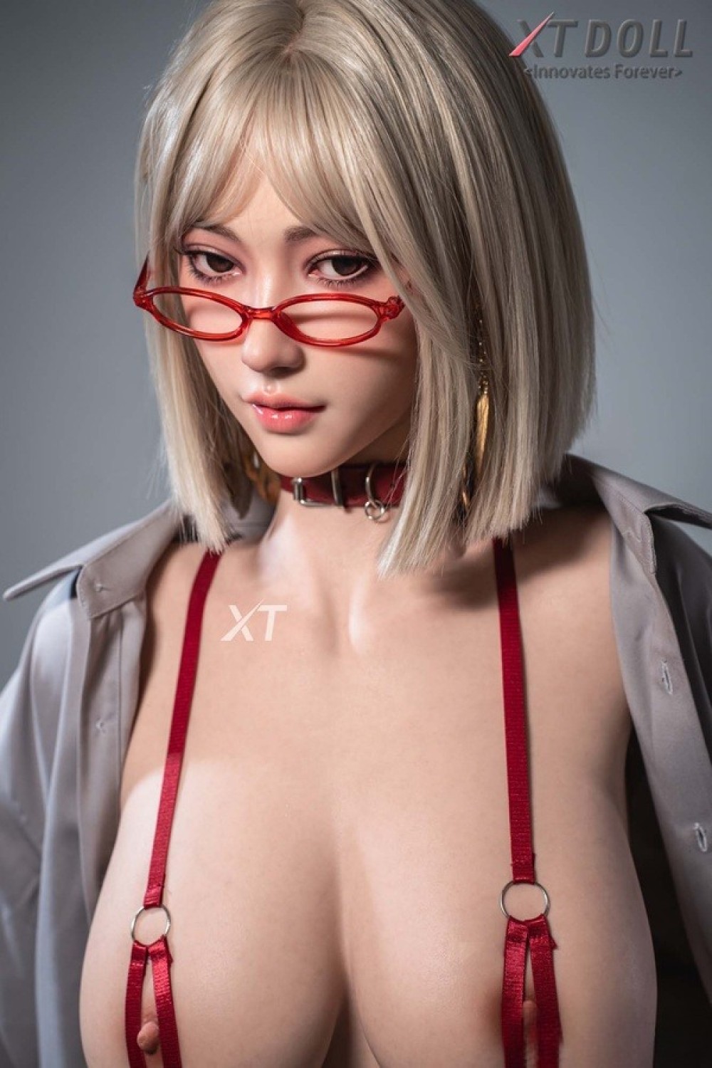 XT DOLL 165cm Eカップ Lunaヘッド 軽量化ボディ 掲載画像は口開閉機能付き フルシリコン製ラブドール