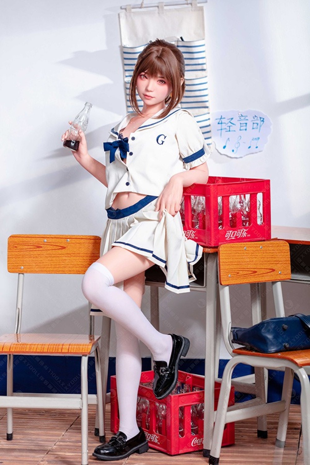 XYDOLL 148cm Cカップ #XY012頭部 掲載画像はフルシリコン製ラブドール