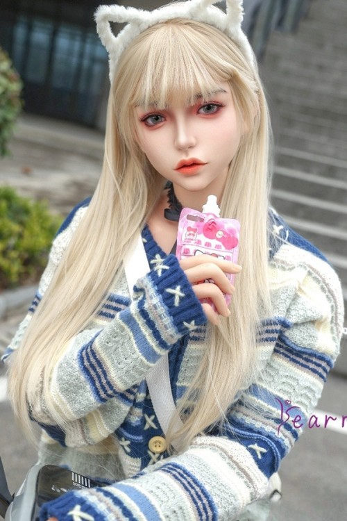 YearnDoll 【進化版】 158cm Dカップ リアル皮膚メイク付き Y235ヘッド 口開閉機能&オーラル&模擬口腔付き フルシリコン製ラブドール
