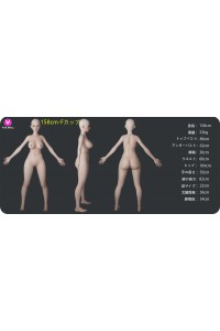 Yue Doll 158cm Fカップ #Y4ヘッド シームレス フルシリコン製ラブドール