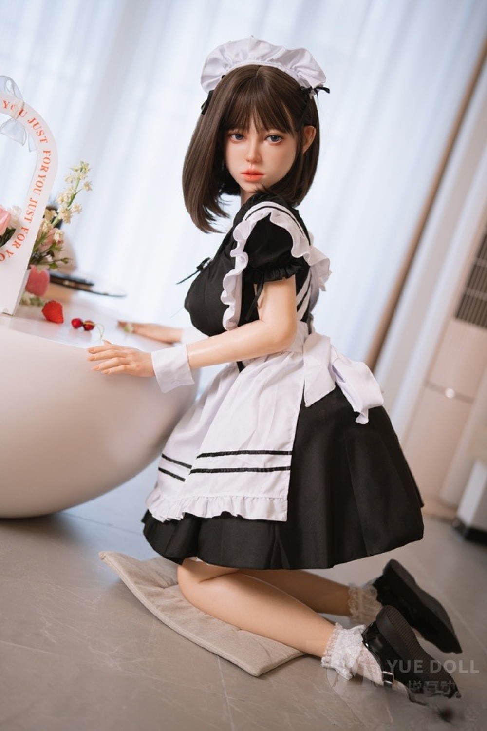 Yue Doll 140cm Eカップ #A4ヘッド 可灵 シームレス フルシリコン製ラブドール