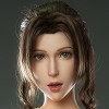 #10 Aerith（軟性シリコン・オーラル機能付き・顎関節あり）（髪の毛植毛不可）