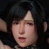 #11 Tifa（軟性シリコン・オーラル機能付き・顎関節あり）（髪の毛植毛不可）