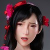 #11_2 Tifa（軟性シリコン・オーラル機能付き・顎関節あり）（髪の毛植毛不可）