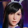 #25_1 Tifa（軟性シリコン・オーラル機能付き・顎関節あり）（髪の毛植毛不可）
