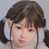 Aya（口開閉機能と舌付き）（軟性シリコン材質限定）(+12,000円)