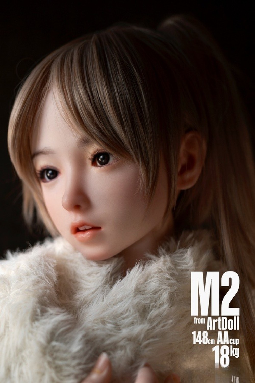 Art-doll 18kgの軽量化 148cm AAカップ 最新の柔らかさ M2ヘッド M16ジョイント汎用版 フルシリコン製ラブドール