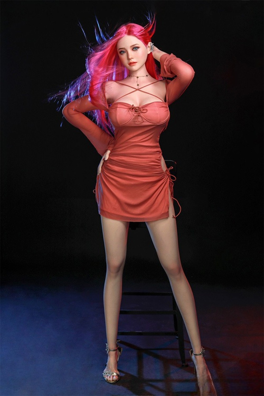 Cosdoll正規品 168cm Eカップ #35ヘッド 軟性・硬性シリコンヘッド選択可能 電動機能搭載可能 フルシリコン製ラブドール