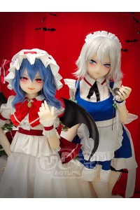Aotume Doll 135cm AAカップ 豊潤タイプ #104 レミコス ヘッド及びボディー材質選択可能 掲載画像は TPE製ラブドール