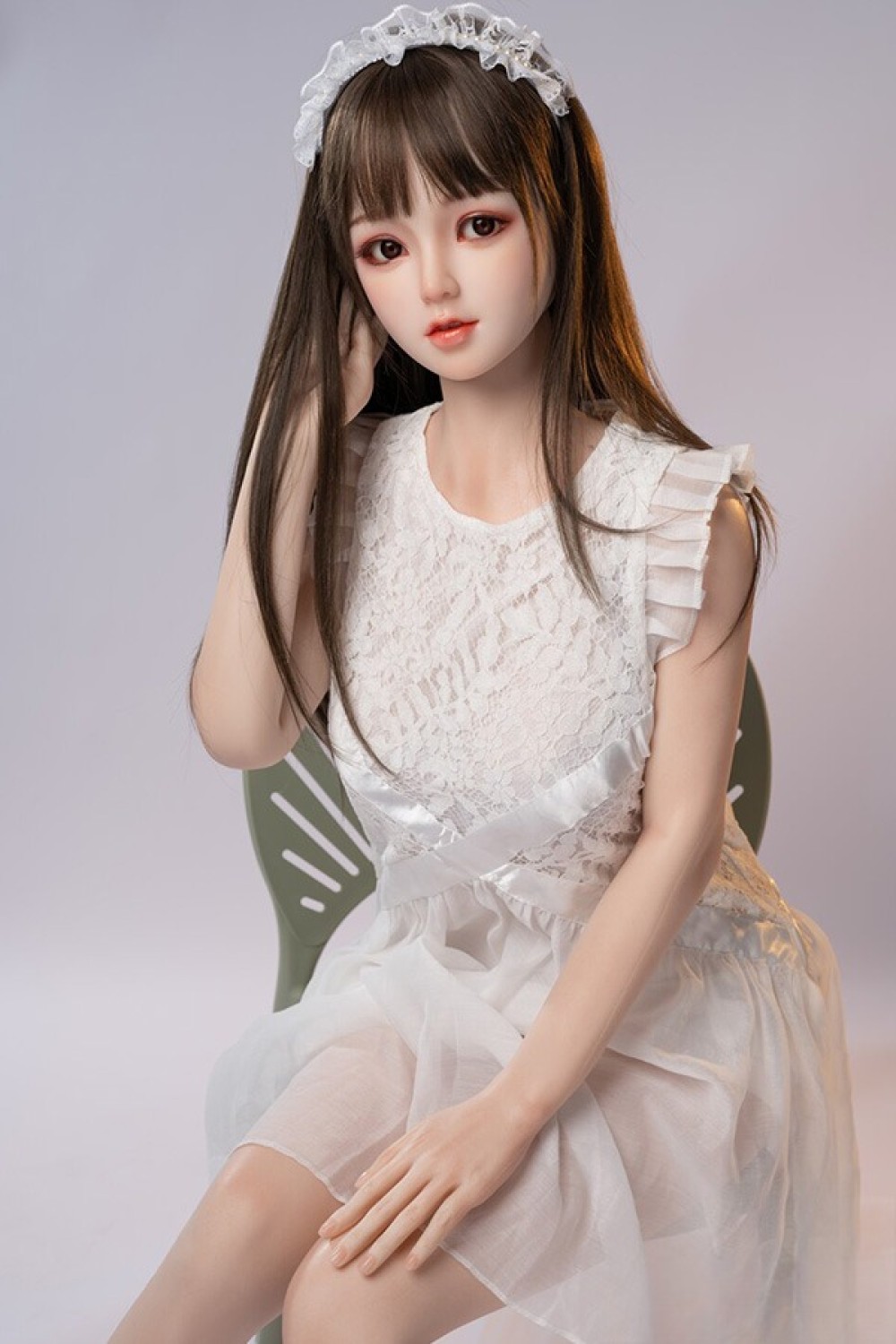 YearnDoll 人気頭部のみ ヘッド単体ページ 軟質シリコン製 M16ボルト採用 140-170CM身長適用 職人メイク 塗装済み 口開閉機能付き リアルな口腔構造無料