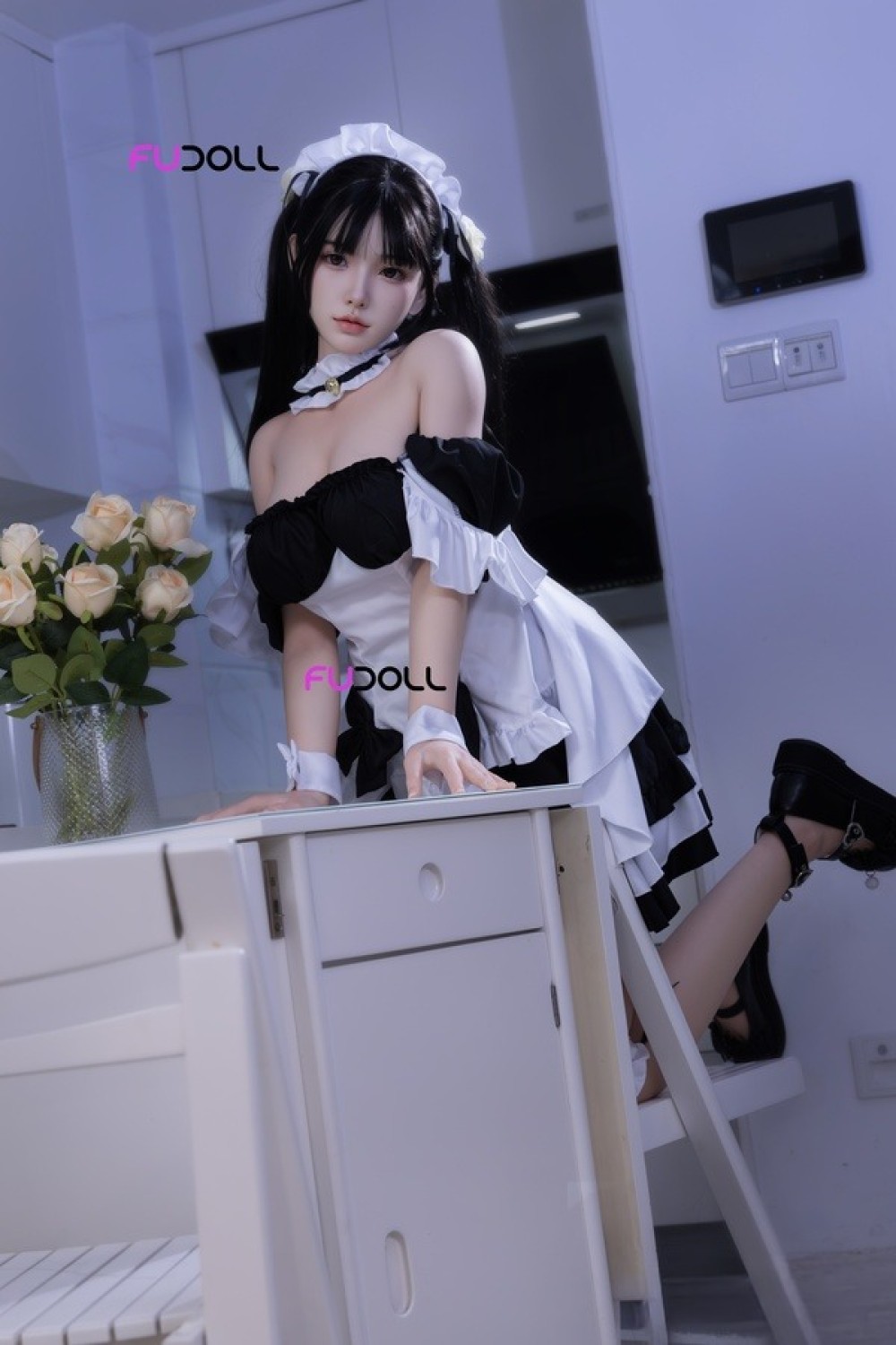FUDOLL 165cm Fカップ #32小北頭部 口開閉機能+リアル口腔付き 【超柔らかい超軽量版ボディ27Kg】 フルシリコン製ラブドール