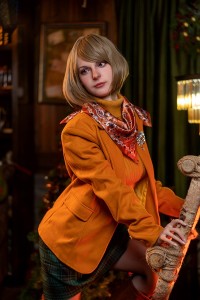 Game Lady 171cm Gカップ Ashley No.22ヘッド リアルメイク付き 眉毛とまつ毛植毛あり フルシリコン製ラブドール