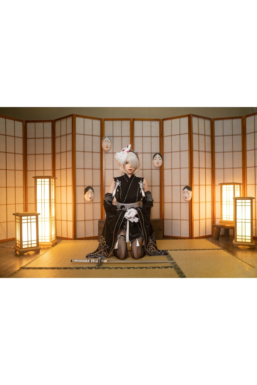 Game Lady 171cm Gカップ YoRHa No.24ヘッド 口開閉機能付き リアルメイク付き 眉毛とまつ毛植毛あり フルシリコン製ラブドール
