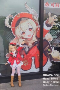 GUAVADOLL 132cm GC02ヘッド アニメドール ソフトビニール製ヘッド+TPE製ボディ