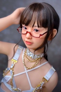 J-cute 149cm バスト平 AGD01ヘッド 掲載画像のボディはリアルメイク付き シリコン製頭部+TPEボディ