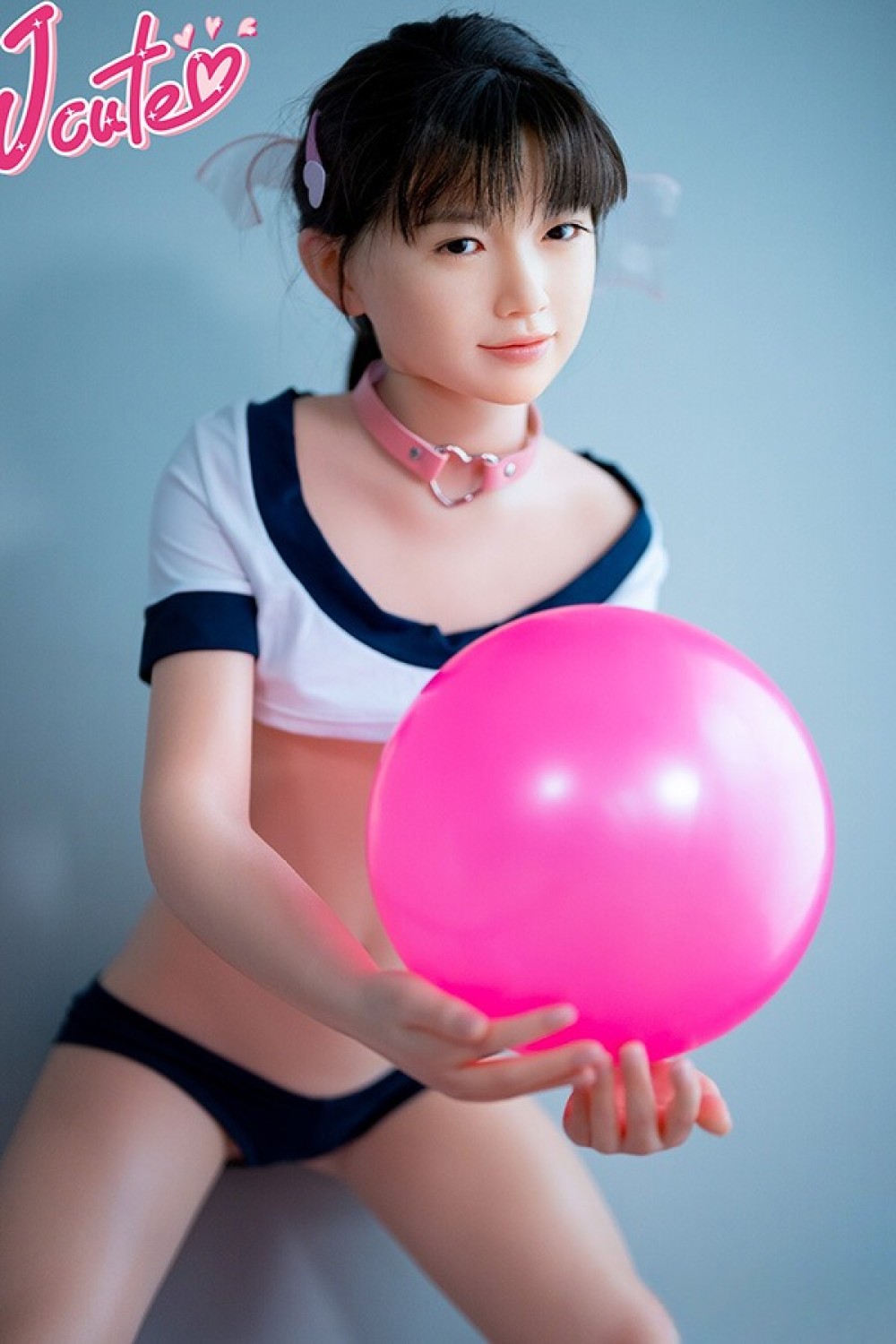 J-cute 149cm バスト平 AGD01ヘッド 澪（ミオ）掲載画像は フルシリコン製ラブドール
