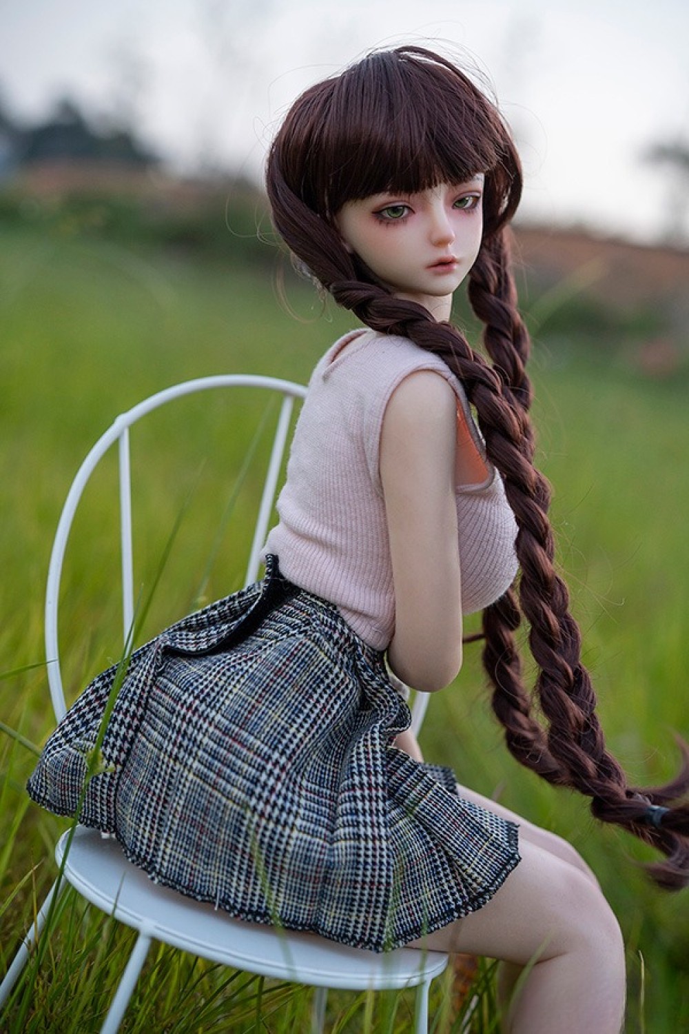 Mini Doll 60cm巨乳 最新作 X1ヘッド セックス可能 高級シリコン材質 ミニドール