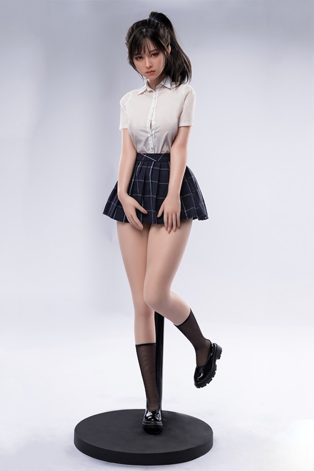 Mini Doll 高級シリコン製 セックス可能 学生 75cm 軽量化 4.6kg 塗装済みフィギュア ボディ選択可能 Cospaly衣装+スタンド 選択可能 ミニラブドール