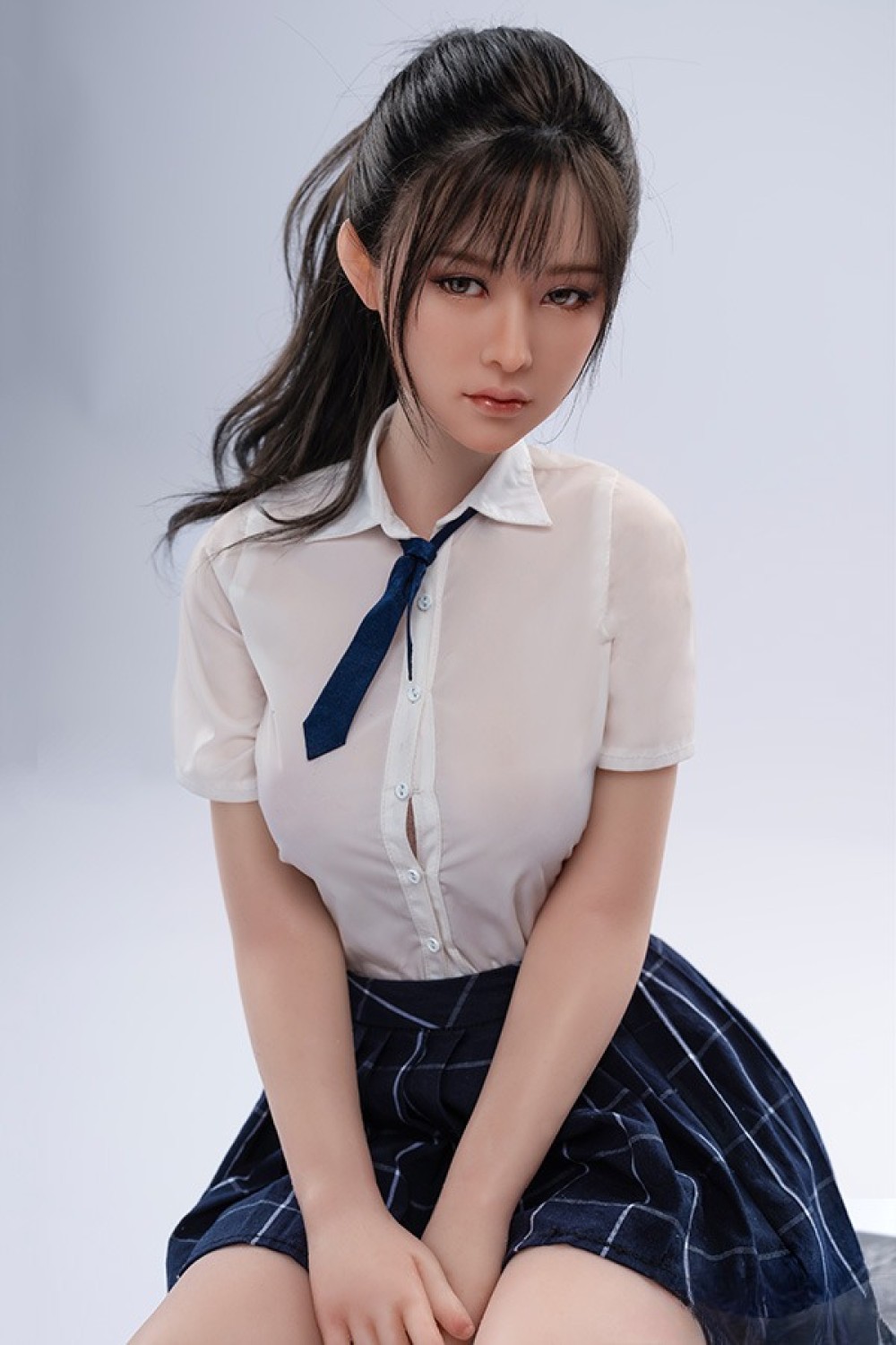 Mini Doll 高級シリコン製 セックス可能 学生 75cm 軽量化 4.6kg 塗装済みフィギュア ボディ選択可能 Cospaly衣装+スタンド 選択可能 ミニラブドール