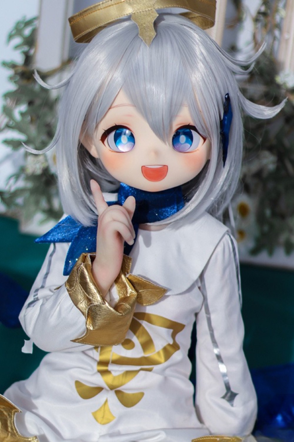MOZU Doll【SSR級】1/2ドール 二分 85cm バスト小（バスト大のみ生産可） 玲芽（Suzume）ちゃん 6kg ソフトビニール製頭部 TPE製ボディ 肌色＆眼球色＆メイク＆ウィッグ＆衣装は宣材写真と同じ 小型で軽量化で収納しやい 使いやすい