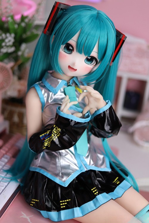 MOZU Doll 85cm Aカップ 小音ちゃん 6kg ソフトビニール製頭部 TPE製ボディ 肌色＆眼球色＆メイク＆ウィッグ＆衣装は宣材写真と同じ 小型で軽量化で収納しやい 使いやすい