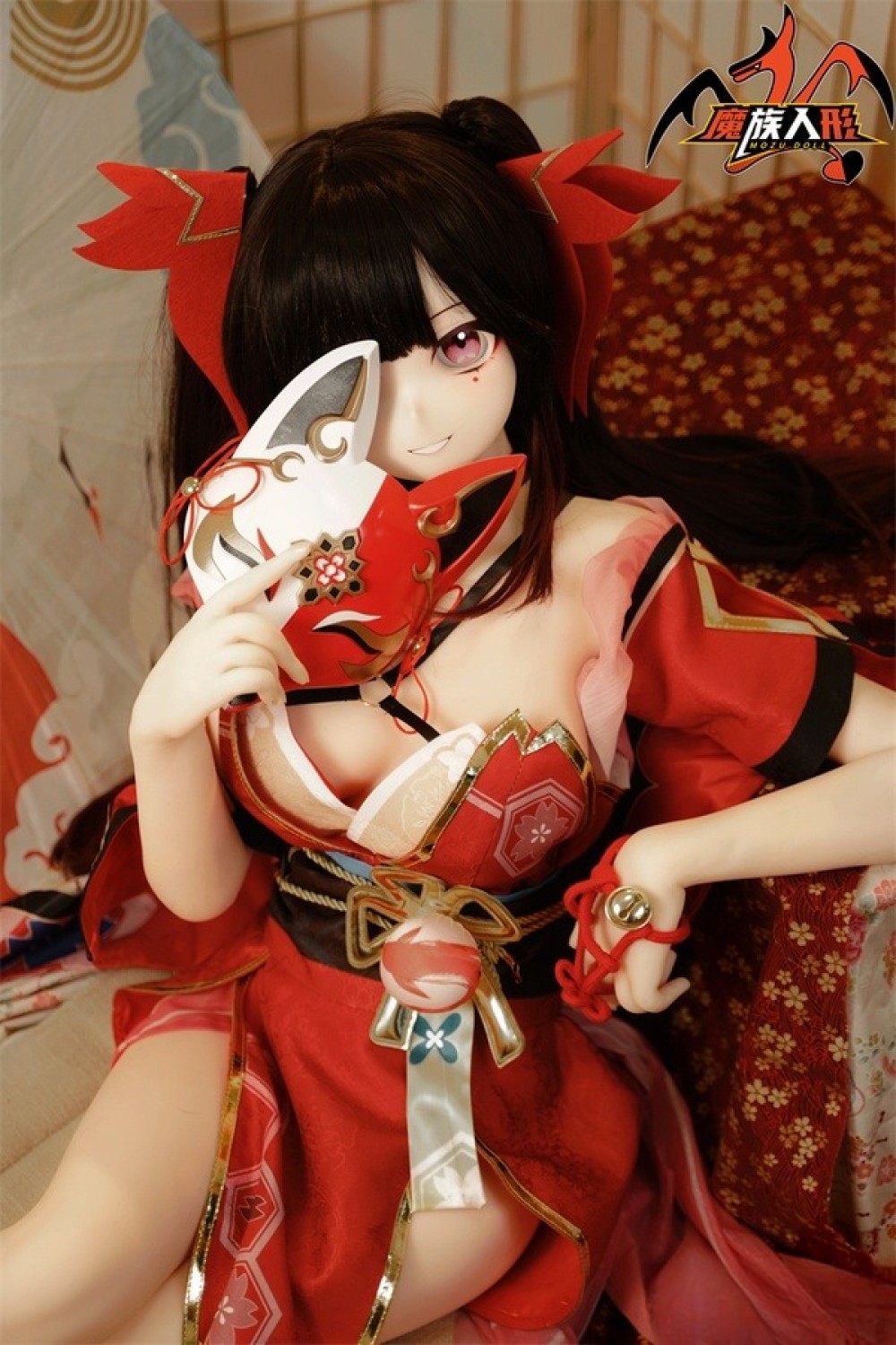 MOZU Doll 148cm Cカップ 星火（Xinghuo)ちゃん 硬めビニールヘッド+TPE製ボディ ヘッド選択可能 衣装は宣材写真と同じ