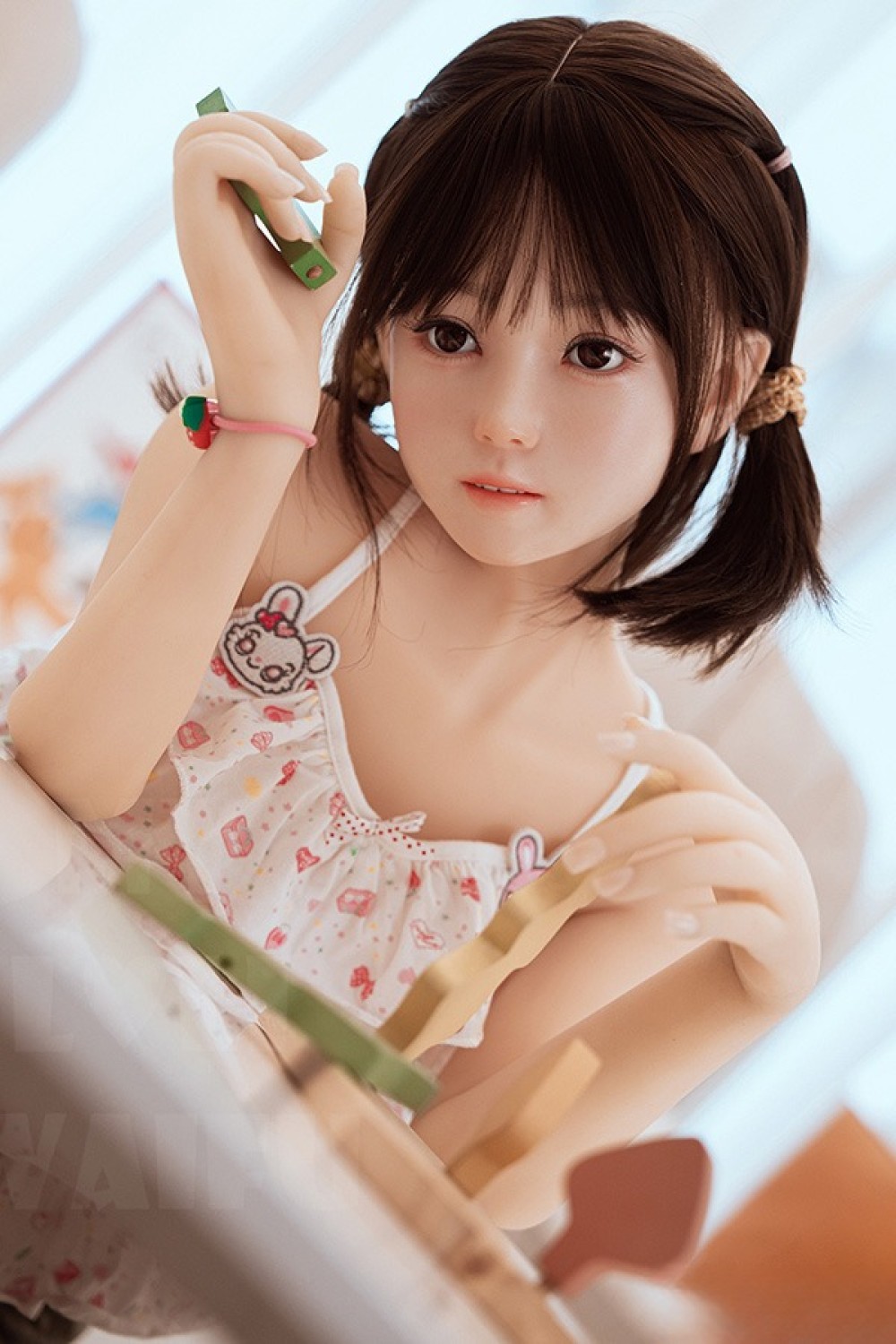 My Loli Waifu 略称MLW 126cm AAカップ シリコンヘッド Aya頭部 TPE材質ボディー ヘッド材質選択可能 メイク選択可能