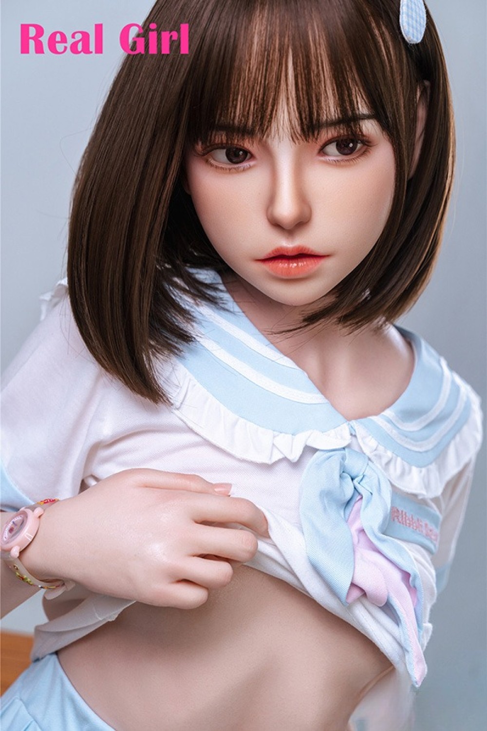 Real Girl 148cm貧乳 D3ヘッド 電動オナホール マンコの挟吸機能 ボディ選択可 軟質シリコン材質頭部 口開閉機能やリアル口腔が無料