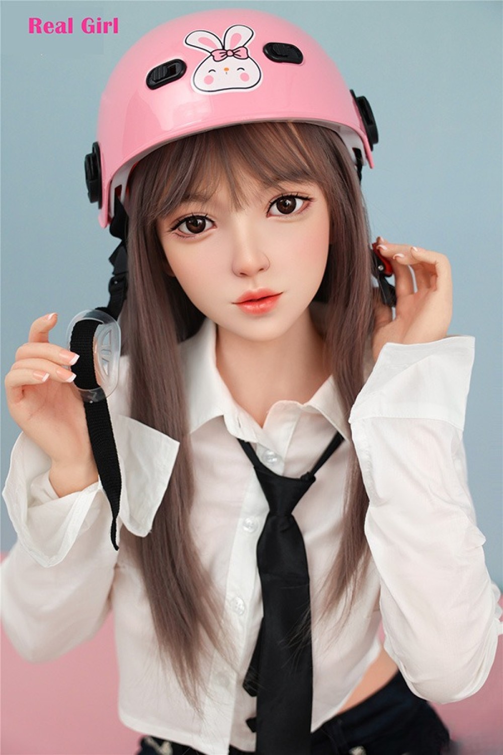 Real Girl 148cm普通乳 新作R80頭部 シリコン材質ヘッド+TPE材質ボディー 口開閉機能付き カスタマイズ可